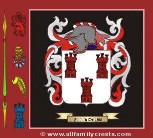 Castle Coat of Arms, Family Crest - Click here to view