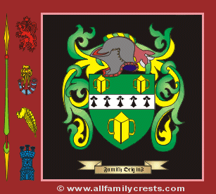Caughey Coat of Arms, Family Crest - Click here to view