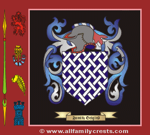 Cave Coat of Arms, Family Crest - Click here to view