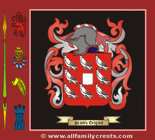 Chadfield Coat of Arms, Family Crest - Click here to view