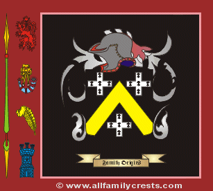 Champneys Coat of Arms, Family Crest - Click here to view