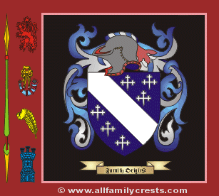 Cheine Coat of Arms, Family Crest - Click here to view