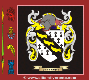 Cheney Coat of Arms, Family Crest - Click here to view
