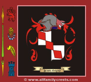 Cheyney Coat of Arms, Family Crest - Click here to view