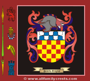 Chicester Coat of Arms, Family Crest - Click here to view