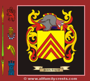 Clear Coat of Arms, Family Crest - Click here to view