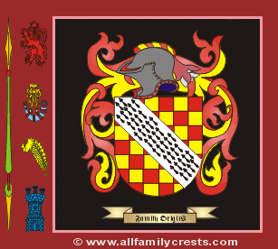Clifton Coat of Arms, Family Crest - Click here to view