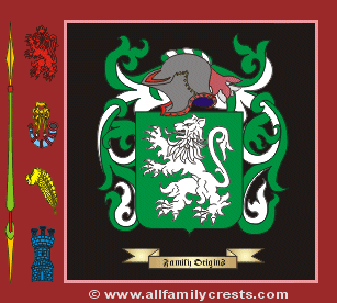 Clinchy Coat of Arms, Family Crest - Click here to view