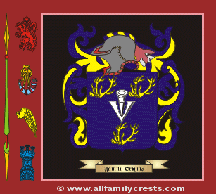 Cloney Coat of Arms, Family Crest - Click here to view