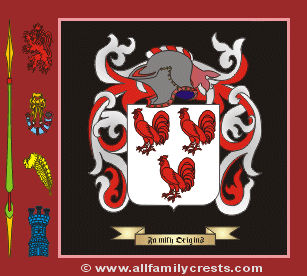 Cockburn Coat of Arms, Family Crest - Click here to view