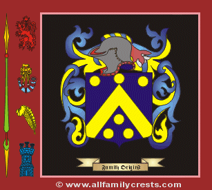 Codd Coat of Arms, Family Crest - Click here to view