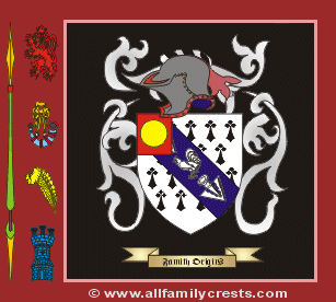 Coen Coat of Arms, Family Crest - Click here to view