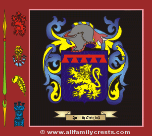 Colville Coat of Arms, Family Crest - Click here to view
