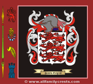 Combe Coat of Arms, Family Crest - Click here to view