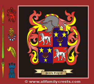 Comerford Coat of Arms, Family Crest - Click here to view