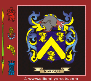 Conran Coat of Arms, Family Crest - Click here to view
