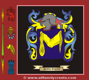 Conyers Coat of Arms, Family Crest - Click here to view