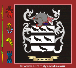Cooey Coat of Arms, Family Crest - Click here to view