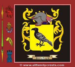 Corbett Coat of Arms, Family Crest - Click here to view
