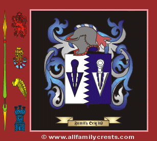 Corish Coat of Arms, Family Crest - Click here to view