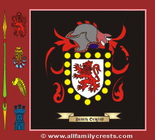 Cornwall Coat of Arms, Family Crest - Click here to view