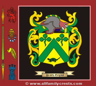 Corrigan Coat of Arms, Family Crest - Click here to view