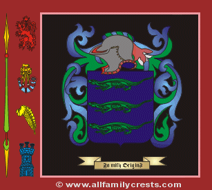 Cotter Coat of Arms, Family Crest - Click here to view