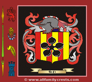 Crafts Coat of Arms, Family Crest - Click here to view