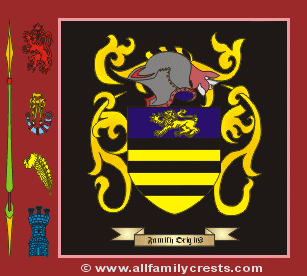 Crahen Coat of Arms, Family Crest - Click here to view
