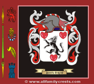 Crean Coat of Arms, Family Crest - Click here to view