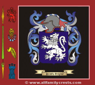 Crew Coat of Arms, Family Crest - Click here to view