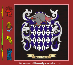 Cronan Coat of Arms, Family Crest - Click here to view