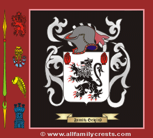 Crosbie Coat of Arms, Family Crest - Click here to view