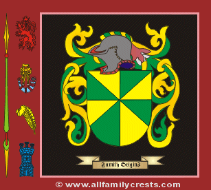 Crotty Coat of Arms, Family Crest - Click here to view