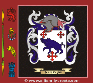 Crowley Coat of Arms, Family Crest - Click here to view