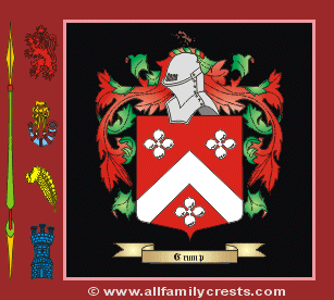 Crump Coat of Arms, Family Crest - Click here to view