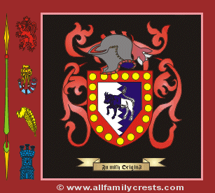 Cullyer Coat of Arms, Family Crest - Click here to view