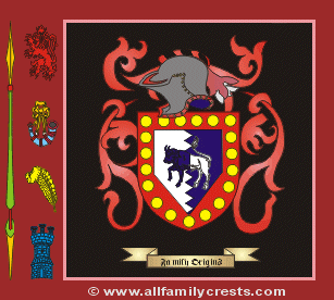 Culyer Coat of Arms, Family Crest - Click here to view