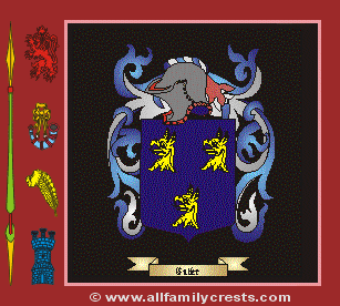 Cutler Coat of Arms, Family Crest - Click here to view