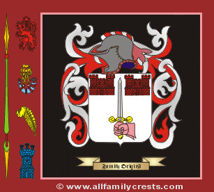 Dacey Coat of Arms, Family Crest - Click here to view