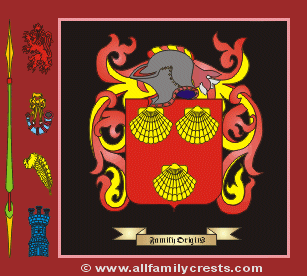 Dacre Coat of Arms, Family Crest - Click here to view