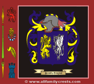 Dancey-Berkshire Coat of Arms, Family Crest - Click here to view