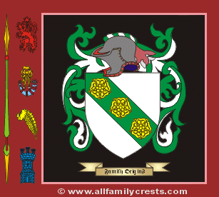 Dancey Coat of Arms, Family Crest - Click here to view