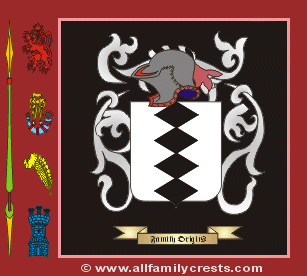 Danniel Coat of Arms, Family Crest - Click here to view