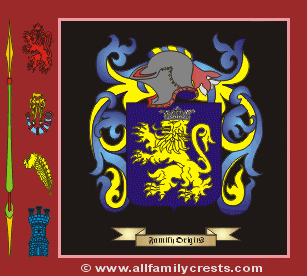 Darrell Coat of Arms, Family Crest - Click here to view