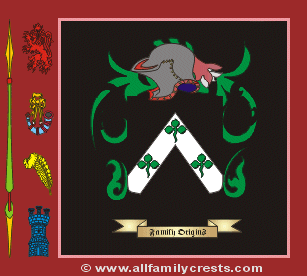 Davis Coat of Arms, Family Crest - Click here to view