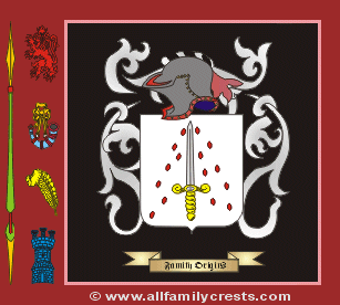 Davoren Coat of Arms, Family Crest - Click here to view