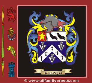 Dawson Coat of Arms, Family Crest - Click here to view
