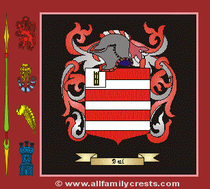 Deal Coat of Arms, Family Crest - Click here to view