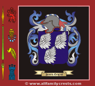 Deane Coat of Arms, Family Crest - Click here to view